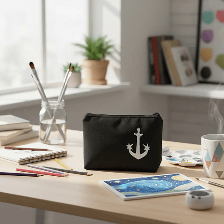 Estuche Katseye Bordado Lona Premium Anti-fluidos 3