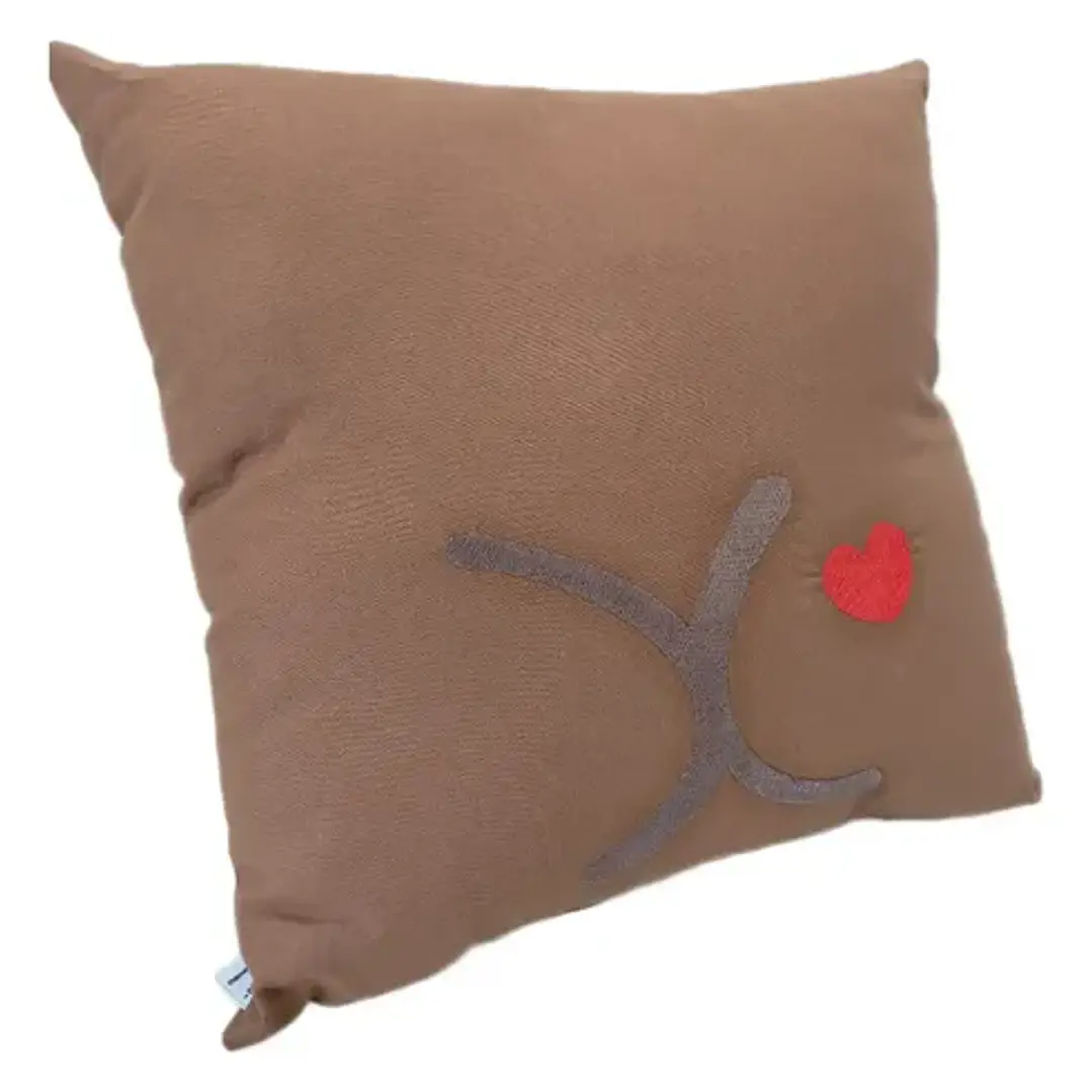 Cojín Bordado Capibara Carpincho Kawaii Varios Colores 5