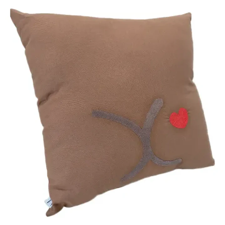 Cojín Bordado Capibara Carpincho Kawaii Varios Colores 5