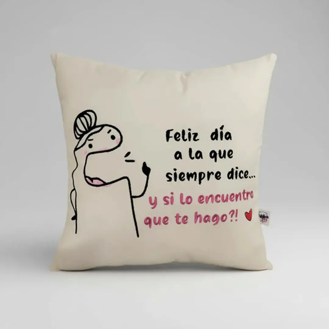 Regalo Día De La Madre | Cojín Bordado Reversible Super Mamá 6