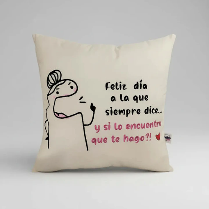 Regalo Día De La Madre | Cojín Bordado Reversible Super Mamá 6