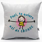 Cojín Día Del Padre Bordado Papi Te Quiero Así De Grande - Miniatura 1