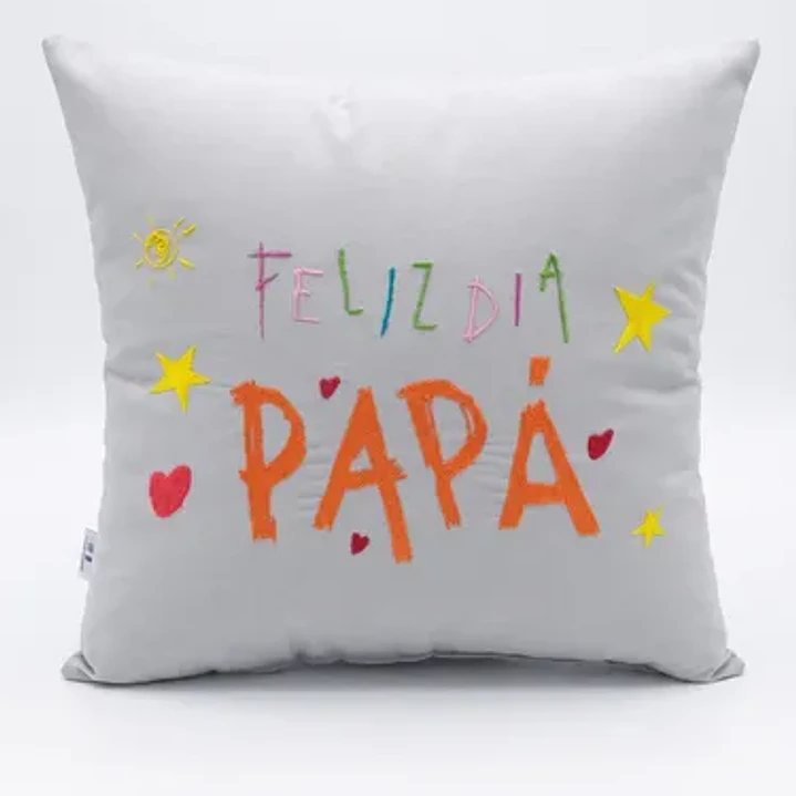 Cojín Primer Día Del Padre Bordado Regalo Papá Primerizo 2