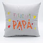 Cojín Primer Día Del Padre Bordado Regalo Papá Primerizo - Miniatura 2