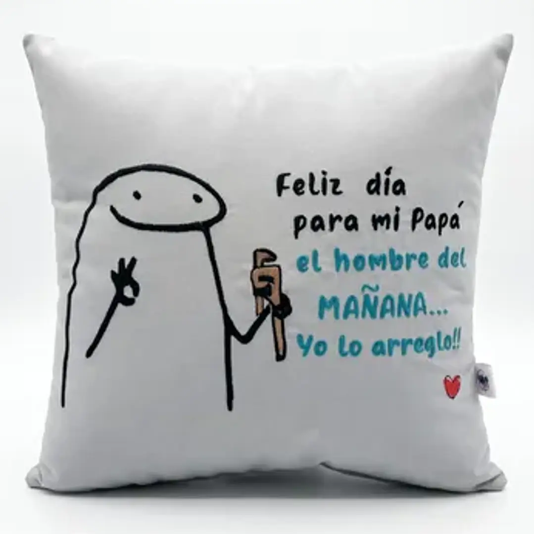 Cojín Día Del Padre Flork El Hombre Del Mañana Yo Lo Arreglo 1