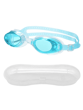 Lente natación adulto - Filtro UV - Antiniebla - CELESTE