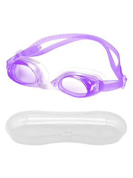Lente natación adulto - Filtro UV - Antiniebla - PÚRPURA
