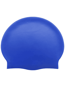 Gorro natación silicona - AZUL