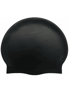 Gorro natación silicona - NEGRO