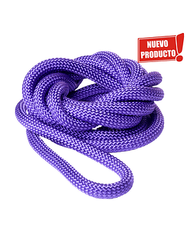 Cuerda de gimnasia rítmica - 3 m x 10 mm - PÚRPURA