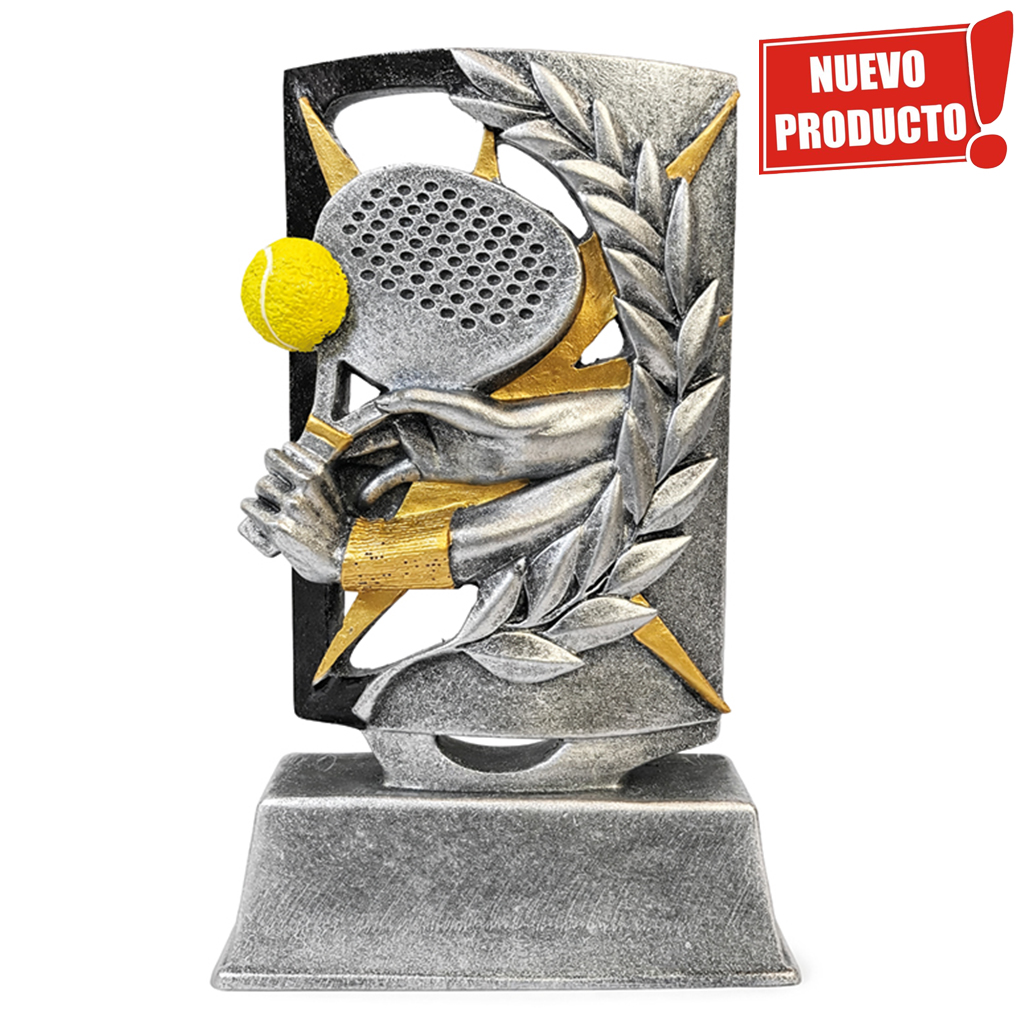 Trofeo resina PADEL 4651 - 18 cm