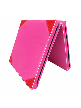 Colchoneta plegable MAXPRO - 100 x 50 x 5 cm - ROSA