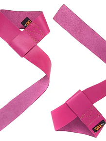 Straps ORX Pink Cuero | Más Agarre para Levantar Más Peso