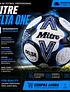 Balón fútbol mitre delta one N°5 FIFA Quality - Profesional Alta Durabilidad