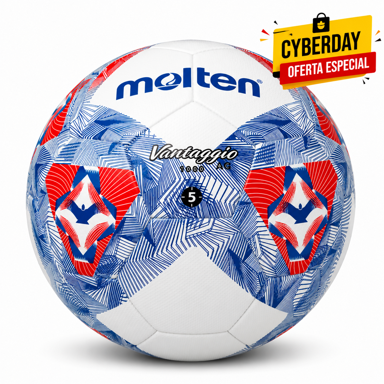 Balón Fútbol Molten Vantaggio 1000 N°5 ANFP Chile 2026