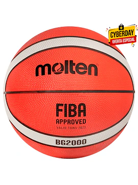 Balón Básquetbol Molten BG2000 N°7 Oficial – Resistente para Entrenamiento Indoor y Outdoor
