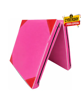 Colchoneta plegable MAXPRO - 100 x 50 x 5 cm - ROSA