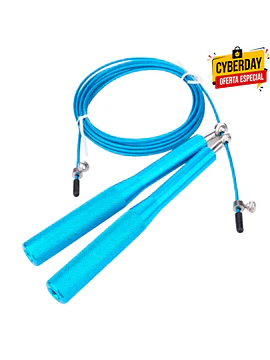 Speed rope / cuerda velocidad mango aluminio - 3 metros - AZUL