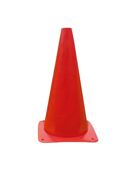 Cono Deportivo 15 cm | 6 Pulgadas para Agilidad y Entrenamiento - ROJO