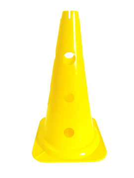 Cono Perforado Multipropósito 30 cm | Para Agilidad, Saltos y Entrenamiento