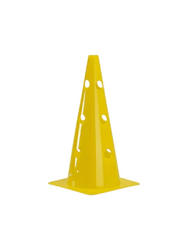 Cono Perforado 23 cm (9") para Agilidad y Entrenamiento Deportivo