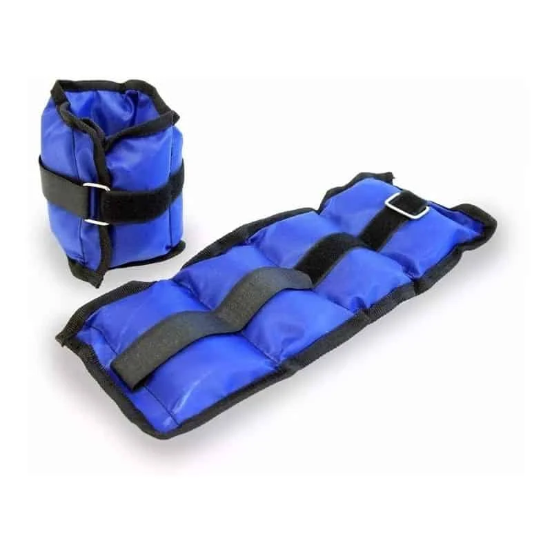 Pesas para Tobillo y Muñeca 0,5 kg (Par) Ajustables para Entrenamiento