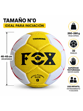 Balón de Handbol FOX Training N°0