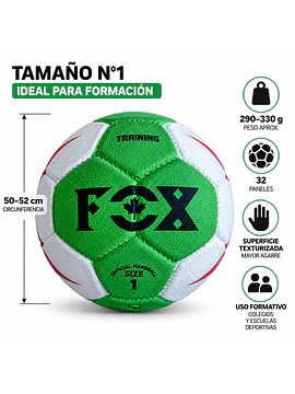 Balón de Handbol FOX Training N°1