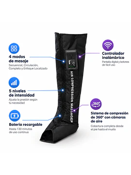 Botas de Compresión para Recuperación Deportiva