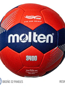 Balón Handbol Molten F3400 Resina Free N°3