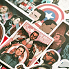 STICKERS FALCON AND THE WINTER SOLDIER