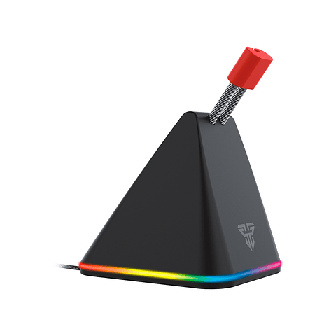 MBR01s PRISMA+ Black Bungee RGB Soporte de Cable Mouse