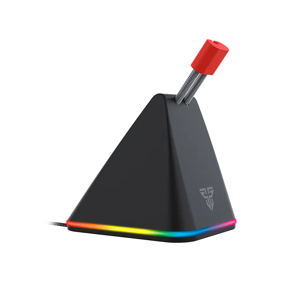 MBR01s PRISMA+ Black Bungee RGB Soporte de Cable Mouse 1