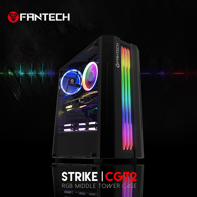 Gabinete Strike RGB CG72 Black Edition