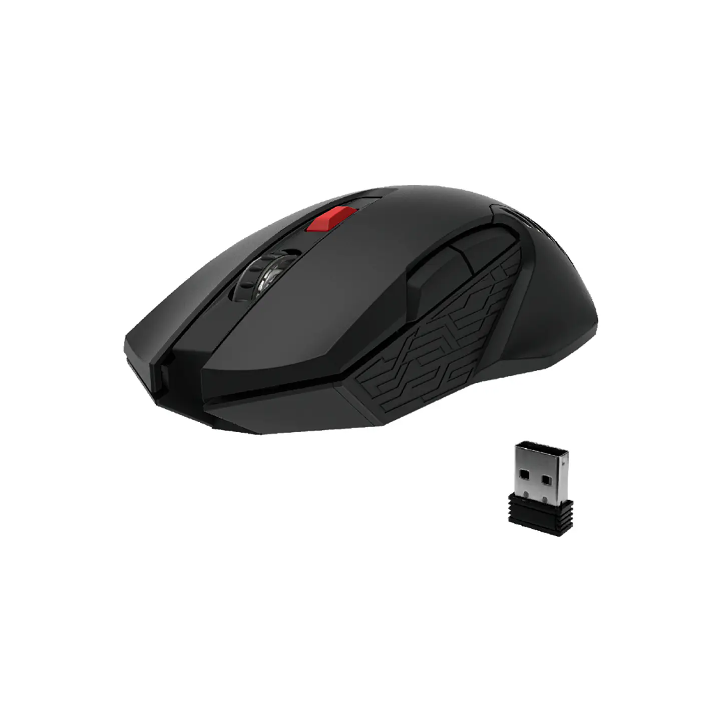 WG10 RAIGOR II Black Mouse Inalámbrico 2.000 DPI 2