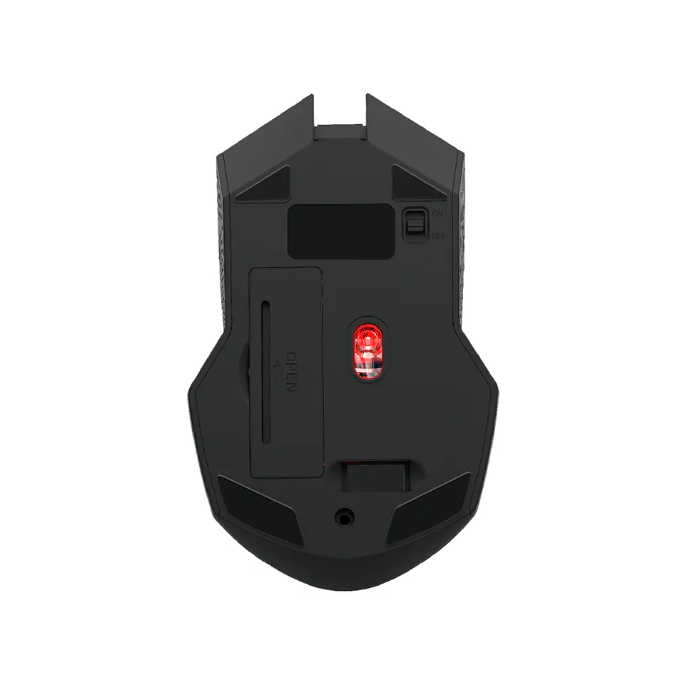 WG10 RAIGOR II Black Mouse Inalámbrico 2.000 DPI 3