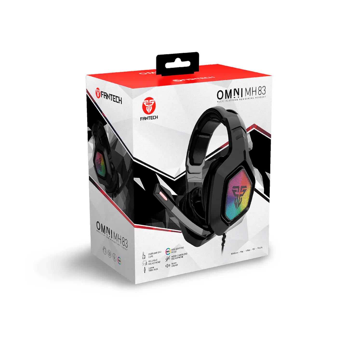 MH83 OMNI Black Audífonos Multiplataforma 3.5 mm Splitter 5