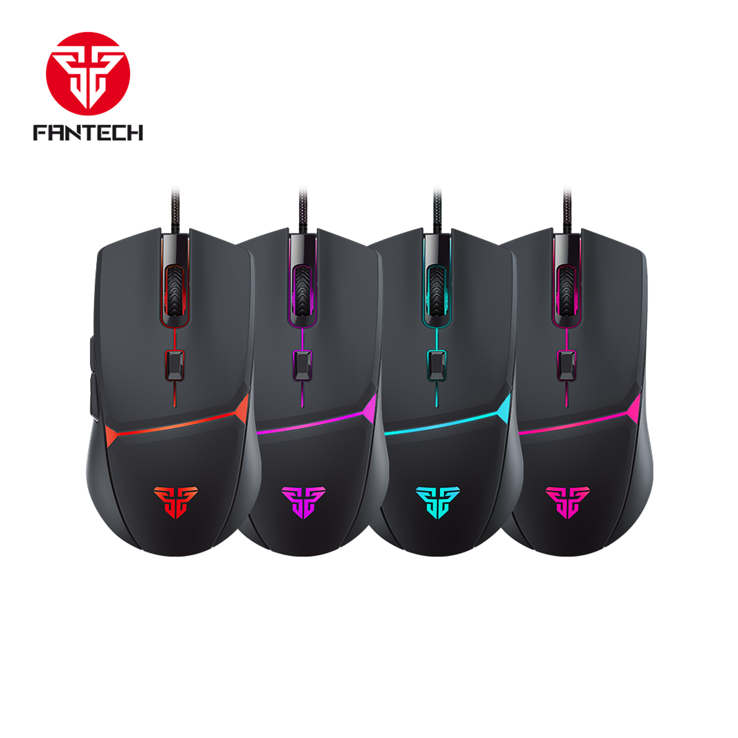 VX7 CRYPTO Black Mouse 8.000 DPI 3