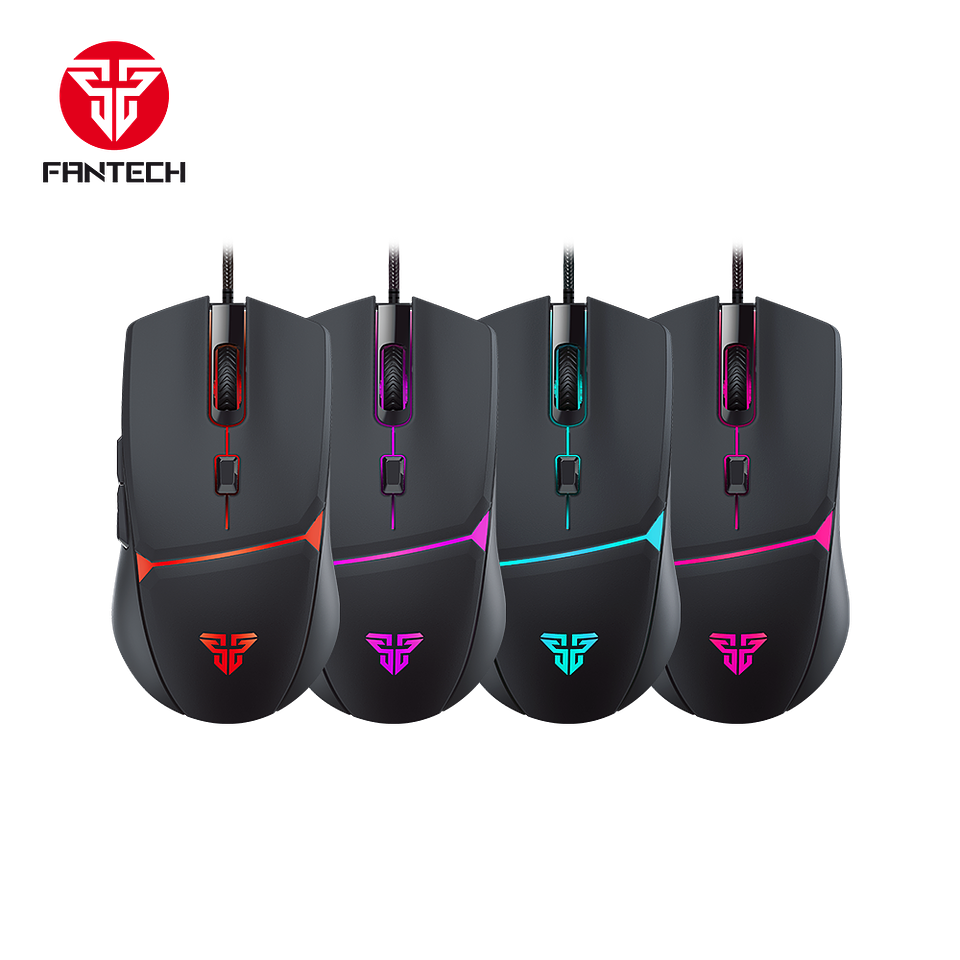 VX7 CRYPTO Black Mouse 8.000 DPI 3