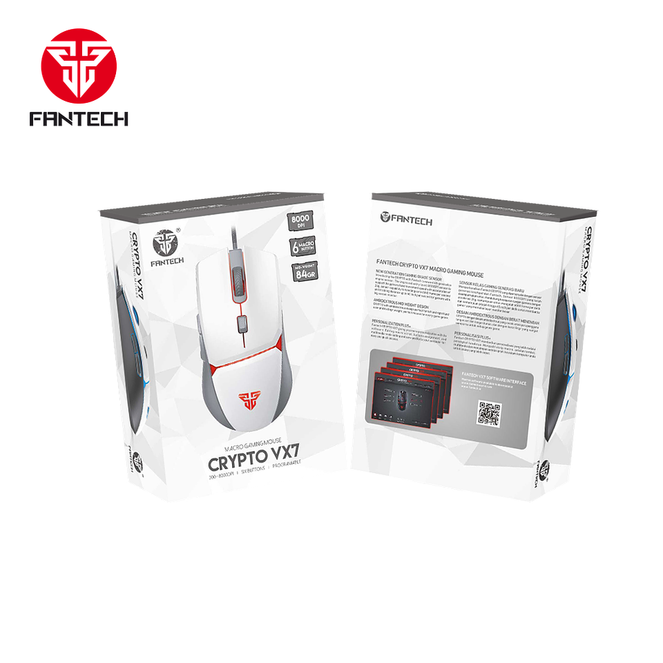 VX7 CRYPTO Space Mouse 8.000 DPI 6