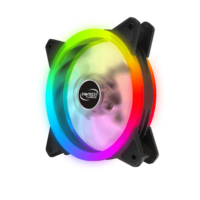 Ventilador Turbine FC124 RGB Dual Ring Black Edition
