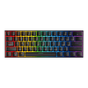 Teclado mecánico 60% MAXFIT61 MK857 RGB Black Edition