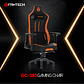 GC283 ALPHA TANK Black/Orange Silla Gamer Ergonómica - Miniatura 7
