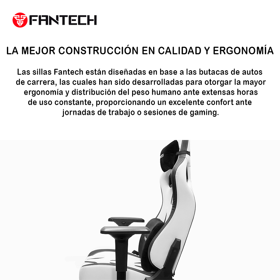 GC283 ALPHA TANK Black Silla Gamer Ergonómica 2