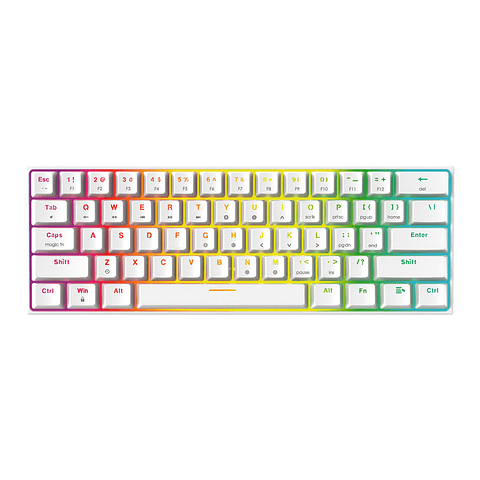 MK857 MAXFIT61 Space Teclado Mecánico 60% Layout USA