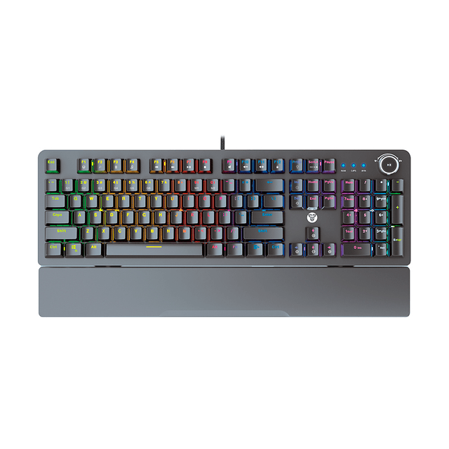 Teclado Mecánico ESPAÑOL MaxPower MK853 Black Edition RGB