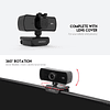 KIT LEVIOSA RGB MCX01 Black + C30 Webcam 2K