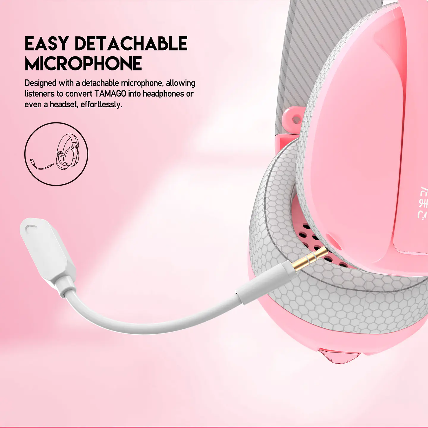 WHG01 TAMAGO Sakura Audífonos Inalámbricos 5