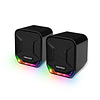 Parlantes SONAR RGB GS202 Black