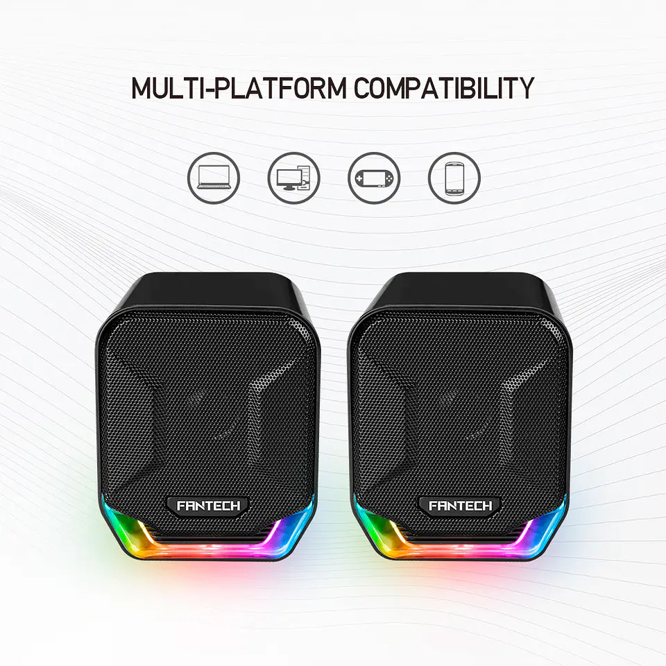 GS202 SONAR Black Parlantes PC 6